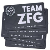 "Team ZFG" Official Member Cards